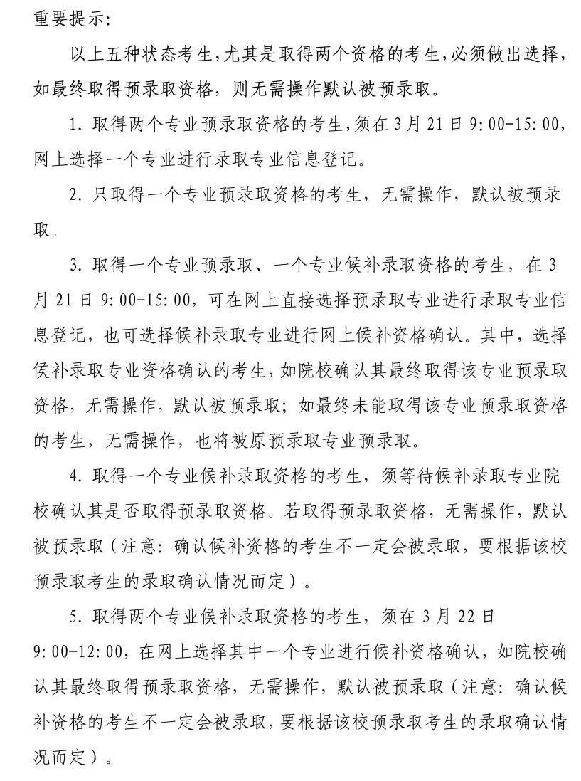 上海2023年春招預(yù)錄取及候補資格網(wǎng)上確認確認流程
